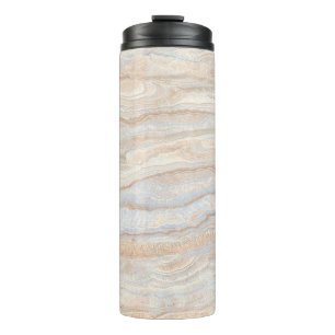Elegant Marble Texture: High-Resolution Background Thermal Tumbler