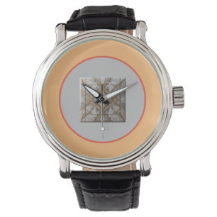 "Elegant Marble Timepiece" Watch