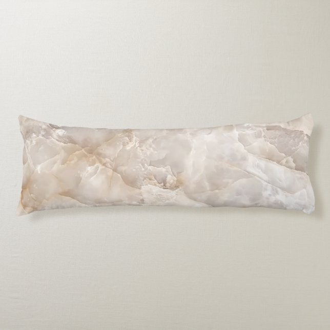 Elegant marbled body cushion (Front)