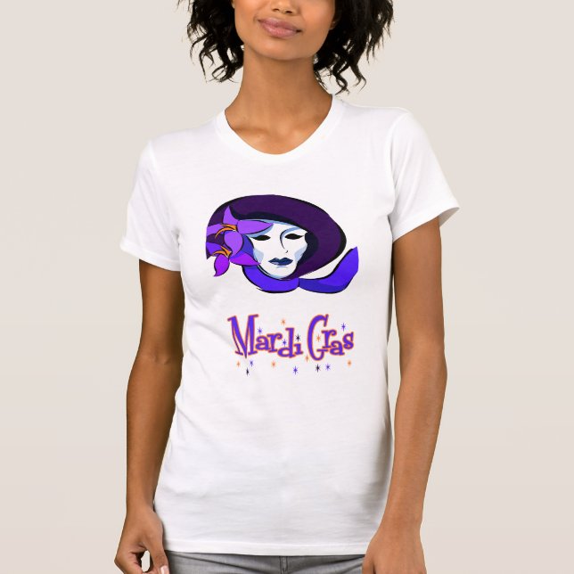 Elegant Mardi Gras Mask Women's t-Shirt (Front)