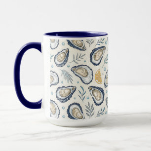 Elegant Marine Oysters Mug