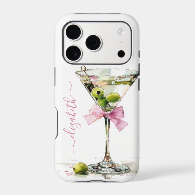 Elegant Martini Monogrammed (Back)
