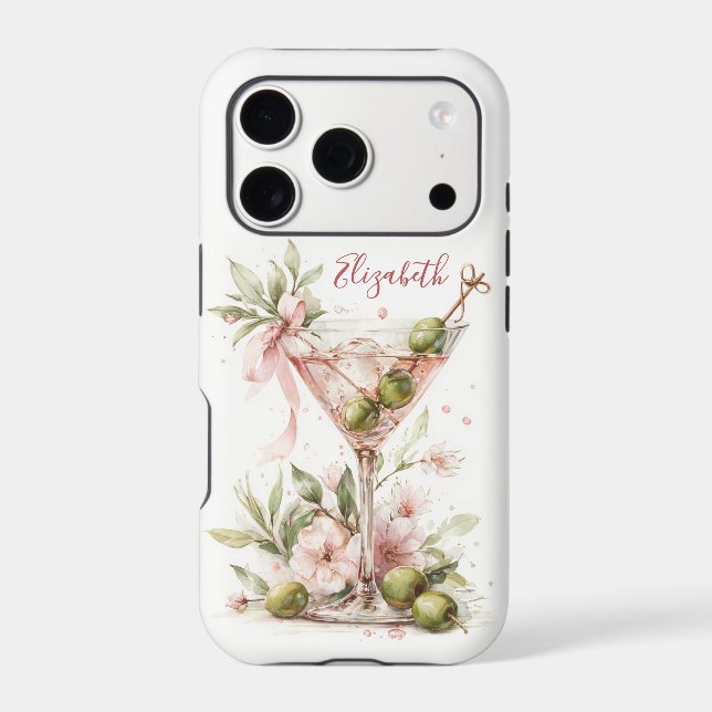 Elegant Martini Monogrammed (Back)