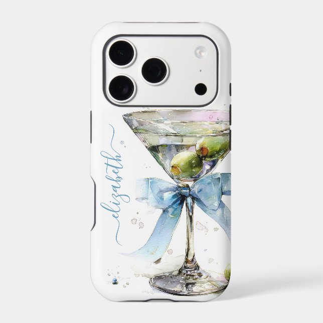 Elegant Martini Monogrammed (Back)