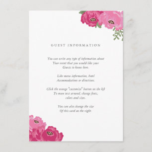 Elegant Mason Jar Insert Card