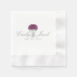 Elegant Mason Jar Napkin