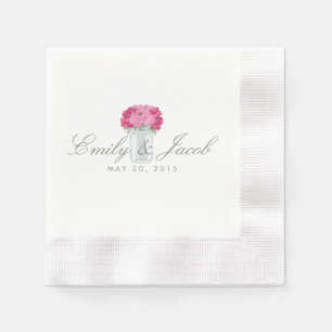 Elegant Mason Jar Napkin