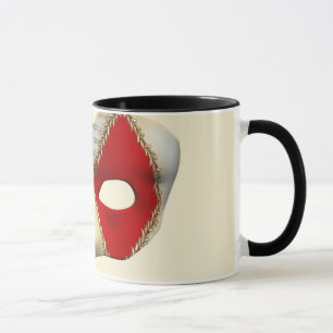 Elegant Masquerade Mask Carnival Party Art Mug
