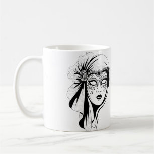 Elegant_Masquerade_Mystery. Coffee Mug