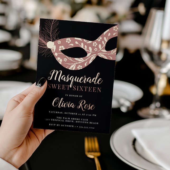 Elegant Masquerade Theme Sweet Sixteen (Creator Uploaded)
