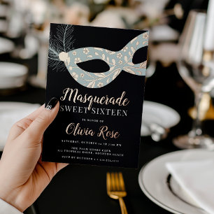 Elegant Masquerade Theme Sweet Sixteen