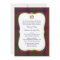 Elegant McDonald Tartan Plaid Wedding Invitation