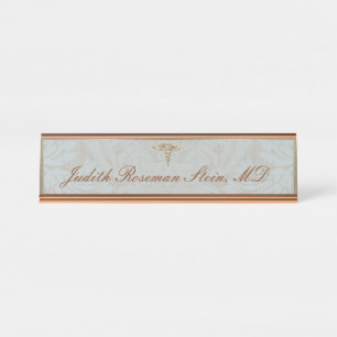 Elegant Medical Professional Name Plate