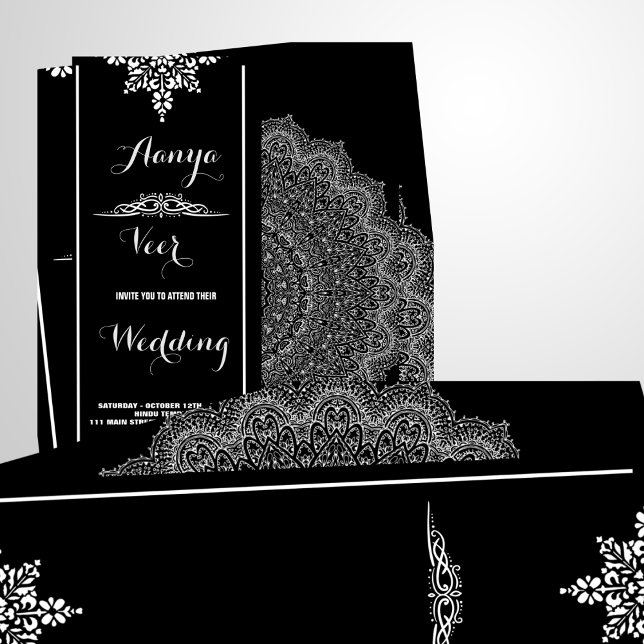 Elegant Mehndi Wedding Invitation (Creator Uploaded)