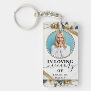 Elegant Memorial Gift Keychain