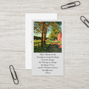 Elegant Memorial Sympathy Card