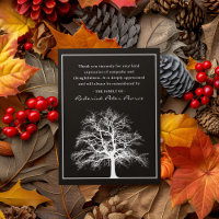 Elegant Memorial Tree | Funeral Thank You