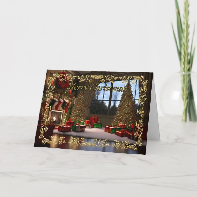 Elegant Memories Christmas Card (Front)