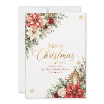Elegant Merry Christmas Card