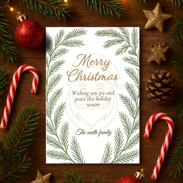 Elegant Merry Christmas Interior Design Holiday Card (Creator Uploaded)