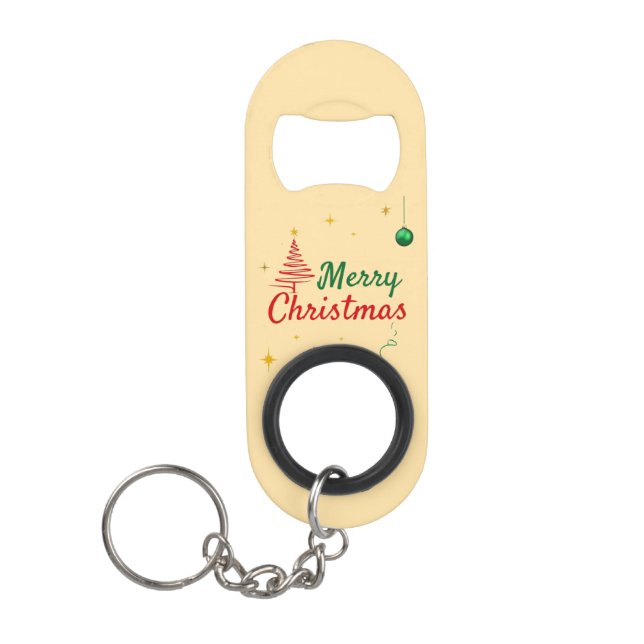 Elegant Merry Christmas Tree Holiday Design (Front)