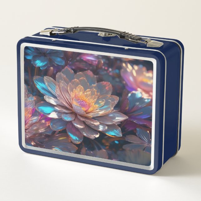 Elegant Metal Lunchbox (Back)