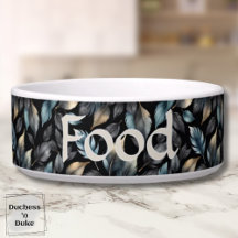 Elegant Metallic Botanical Leaves Personalised