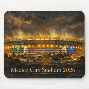 Elegant Mexico Stadium in Mexico City World Cup Mouse Pad