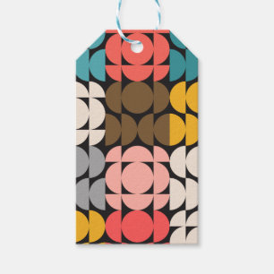 Elegant Mid-Century Modern Gift Tag