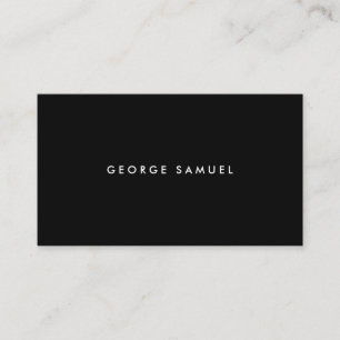 Elegant Minimal Business Branding Card