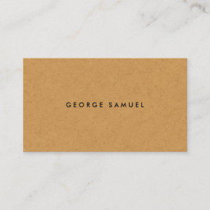 Elegant Minimal Business Branding Card