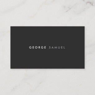 Elegant Minimal Business Branding Card
