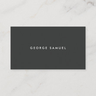 Elegant Minimal Business Branding Card