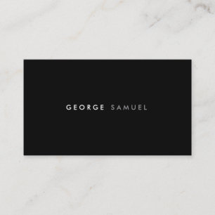Elegant Minimal Business Branding Card
