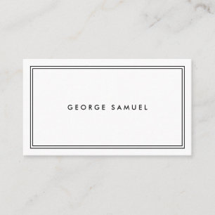 Elegant Minimal Business Branding Card