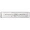 Elegant Minimal Executive Name & Monogram Marble