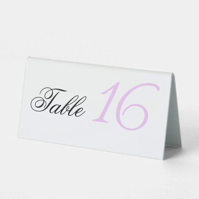 Elegant Minimal Light Purple Custom Name Wedding (Front)
