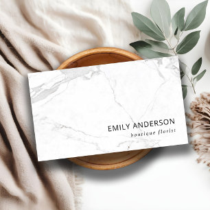 ELEGANT MINIMAL MARBLE TEXTURE MODERN PROFESSIONAL BUSINESS CARD