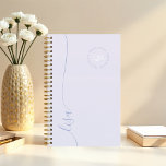 Elegant Minimal Monogram Initials Script Name Planner<br><div class="desc">Sleek, sophisticated, and uniquely yours—our Elegant Minimal Monogram Initials Script Name Personalised Planner brings together luxury and functionality. This beautifully designed planner features a clean, minimal aesthetic that ensures your day-to-day planning is as stylish as efficient. Whether you're staying organised at work, jotting down personal goals, or keeping track of...</div>