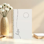 Elegant Minimal Monogram Initials Script Name Planner<br><div class="desc">Sleek, sophisticated, and uniquely yours—our Elegant Minimal Monogram Initials Script Name Personalised Planner brings together luxury and functionality. This beautifully designed planner features a clean, minimal aesthetic that ensures your day-to-day planning is as stylish as efficient. Whether you're staying organised at work, jotting down personal goals, or keeping track of...</div>