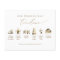  Elegant Minimal Wedding Program Timeline in Gold