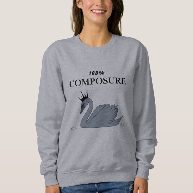  Elegant Minimalist Art Sweatshirt (Front)