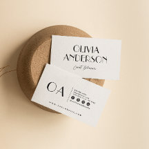 Elegant Minimalist Black & White Boho Chic Modern