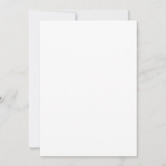 Elegant Minimalist Blank Invitation