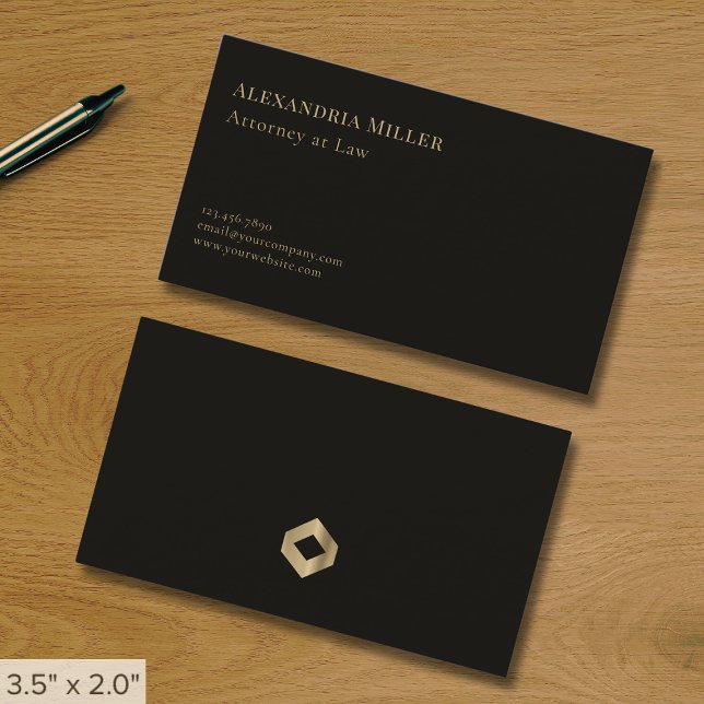 Elegant Minimalist Business Card (Creator Uploaded)