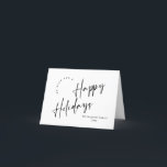 Elegant Minimalist Christmas Greeting Holiday Card<br><div class="desc">Feel free to contact me if you need any help or new item. I respond soon.</div>