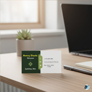 Elegant Minimalist Classic Design For Professiona  Business Card