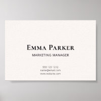 Elegant Minimalist Digital Business Card