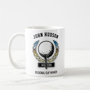 Elegant Minimalist Golf Design Coffee Mug