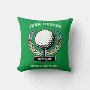 Elegant Minimalist Golf Design Cushion